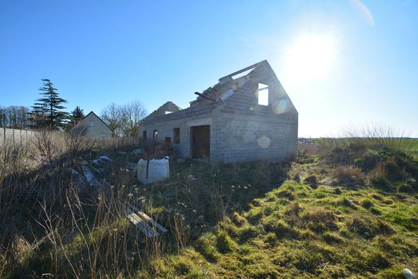 BRANCOURT LE GRANDE Terrain à batir 1000 m2 viabilisé avec dalle de fondation existante