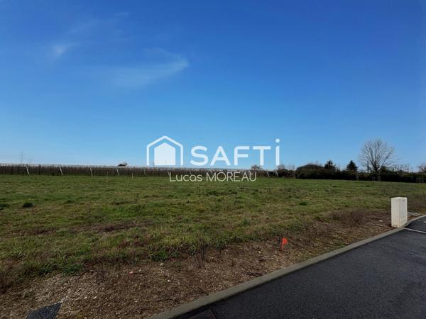 Terrain de 1020 m2 Borné et viabilisé