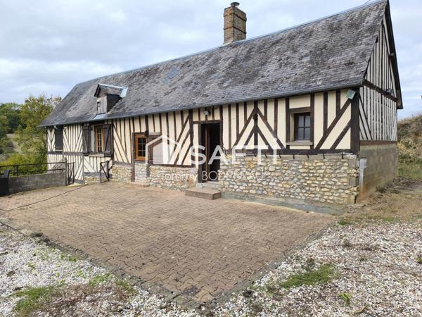 Maison en Colombages 107m2 sur Terrain de 4,7 ha