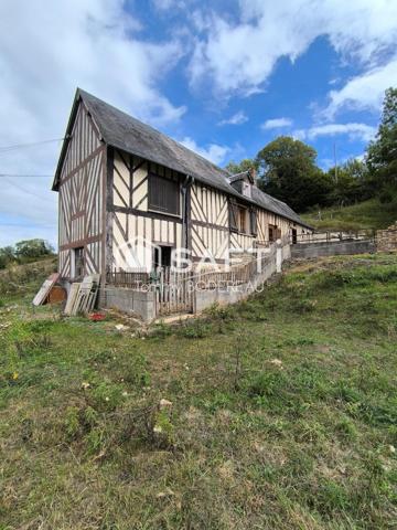 Maison en Colombages 107m2 sur Terrain de 4,7 ha