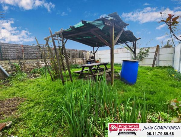 Maison 1 chambre 42 m²  garage jardin et grenier aménageable