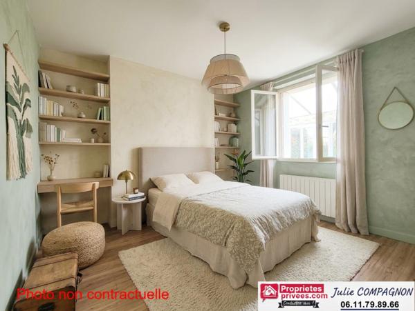 Maison 1 chambre 42 m²  garage jardin et grenier aménageable