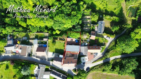 Maison de plain-pied de 56 m² sur 348 m² de terrain