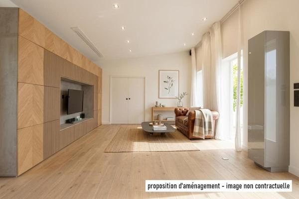 Maison de plain-pied de 56 m² sur 348 m² de terrain