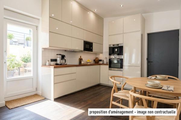 Maison de plain-pied de 56 m² sur 348 m² de terrain