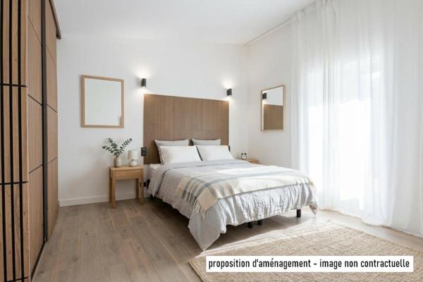 Maison de plain-pied de 56 m² sur 348 m² de terrain