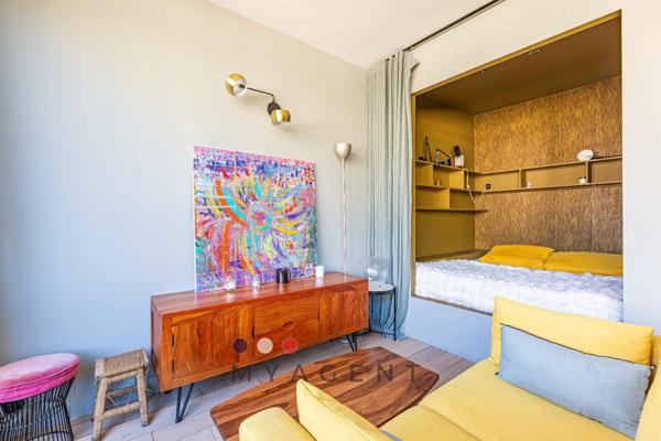 Passy – studio d’exception rénové avec balcon