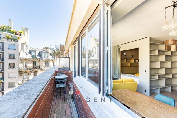 Passy – studio d’exception rénové avec balcon