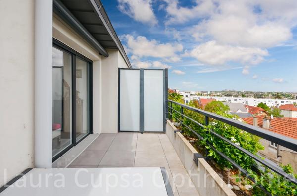 ANTONY LIMITE BOURG-LA-REINE - 4 MIN RER PARC DE SCEAUX - IMMEUBLE 2022 - 4 PIECES - 94,51 M² CARREZ - DERNIER ETAGE - ASCENSEUR - TERRASSE - 2 PARKING COTE A COTE - CAVE
