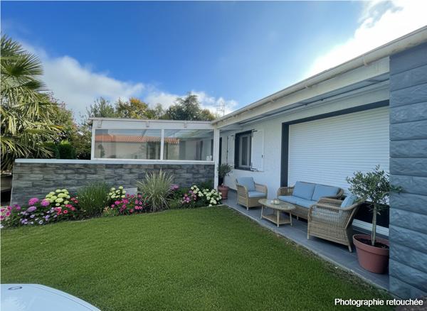 Maison avec piscine et grand terrain arboré proche de Fontenay-le-Comte