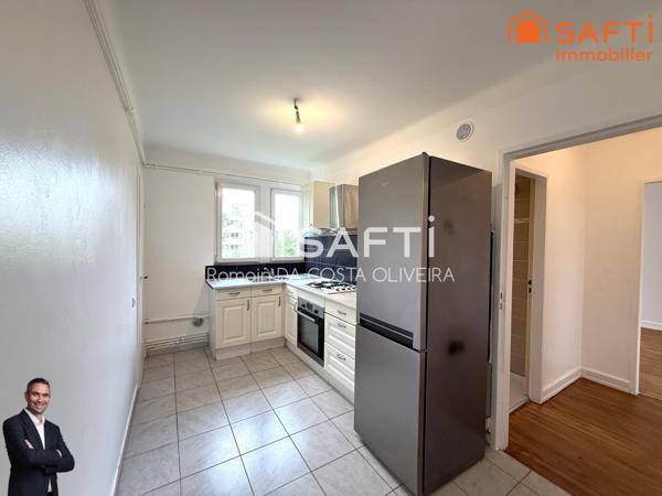 Superbe appartement de 3 pièces disposant d'une cave et d'un grenier !