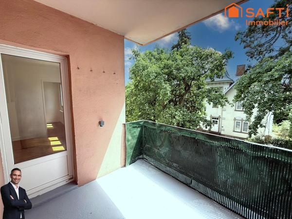 Superbe appartement de 3 pièces disposant d'une cave et d'un grenier !