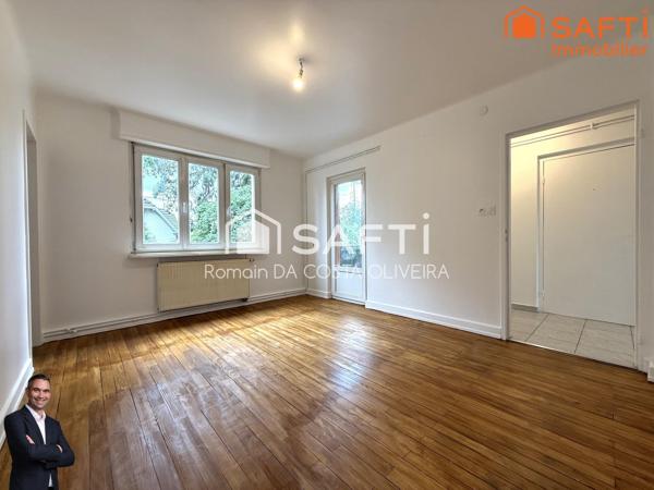 Superbe appartement de 3 pièces disposant d'une cave et d'un grenier !