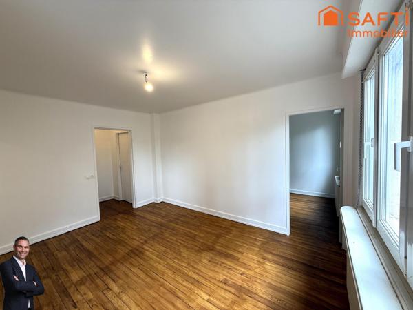 Superbe appartement de 3 pièces disposant d'une cave et d'un grenier !