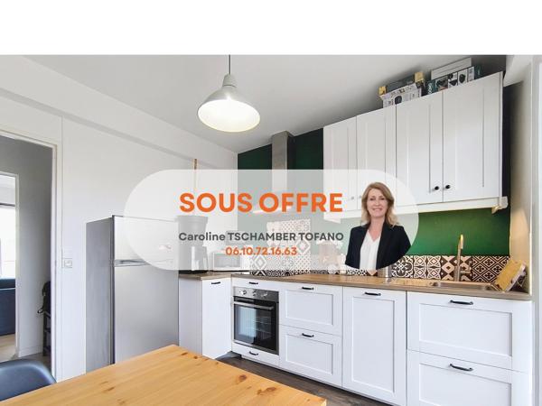 Appartement 3p de 57 m² rénové avec une cave