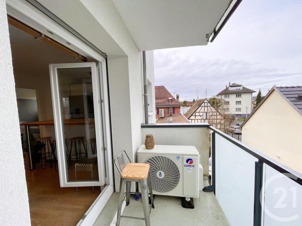 Appartement F2 à vendre  2 pièces - 41,54 m2 ILLKIRCH GRAFFENSTADEN - 67