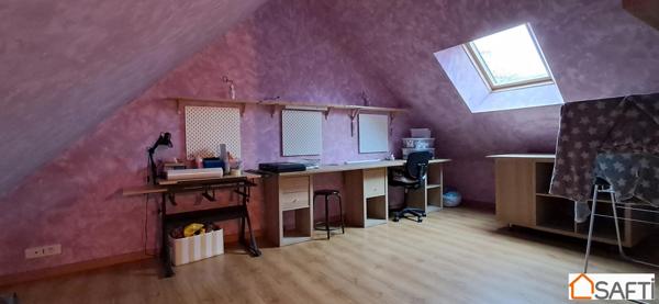 Maison de campagne en pierre 9 pièces double garag