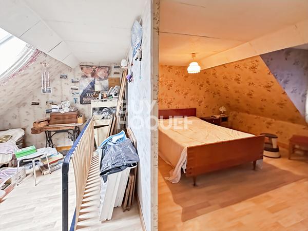 MUR de commerce plus appartement . Plein centre de Tournan-en-Brie.