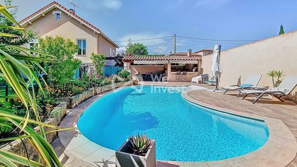 Magnifique Villa familiale ou deux logements possibles Secteur 12ème Beaumont– Piscine – Jardin – Garage