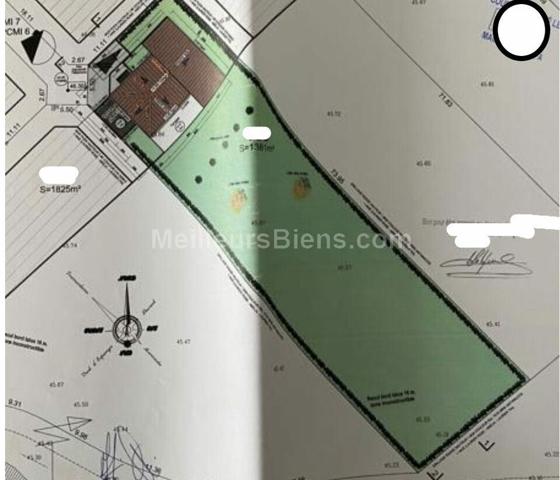 Villa T4 plain pied de 110m2 habitables + 15m2 de garage sur un terrain de 1381m2