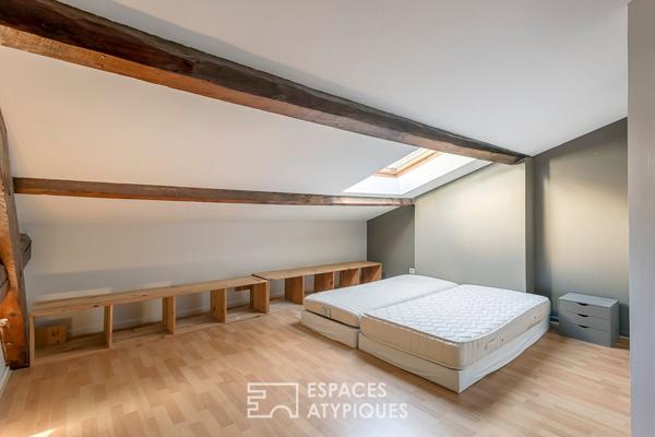 Duplex en dernier etage au coeur de la Préfecture