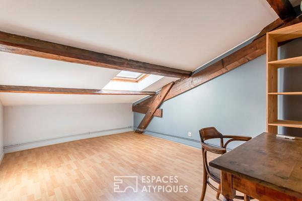 Duplex en dernier etage au coeur de la Préfecture