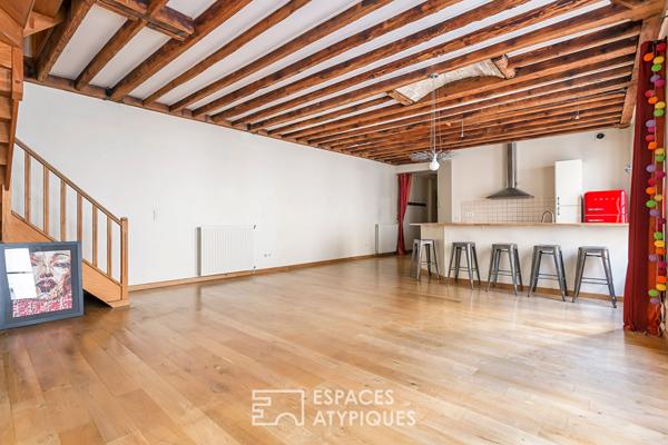 Duplex en dernier etage au coeur de la Préfecture