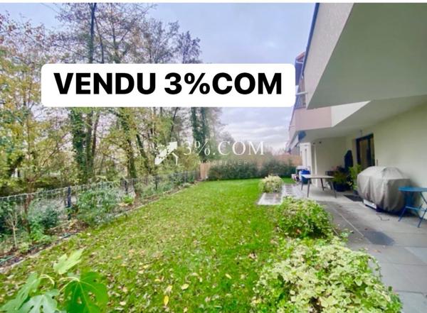 3%.COM Très beau F2 en rez de jardin - garage - cave et parking  Hochfelden (67270)