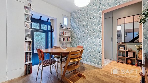 Duplex 60m² Centre-ville, Jardin 80m², RER E 15mn