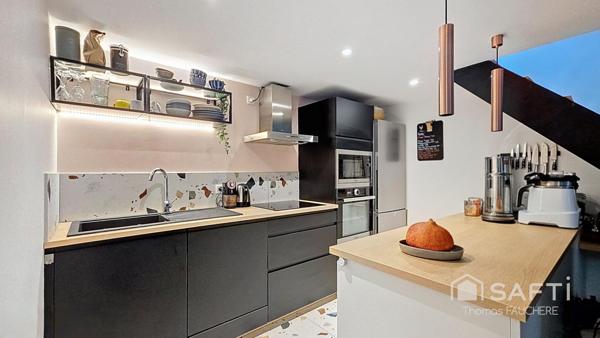 Duplex 60m² Centre-ville, Jardin 80m², RER E 15mn