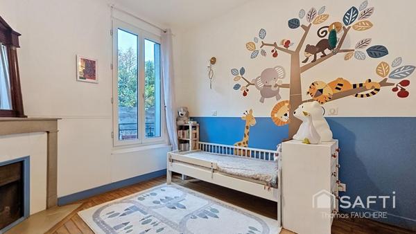 Duplex 60m² Centre-ville, Jardin 80m², RER E 15mn