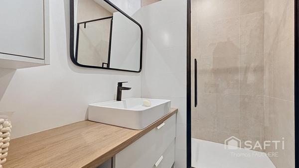 Duplex 60m² Centre-ville, Jardin 80m², RER E 15mn