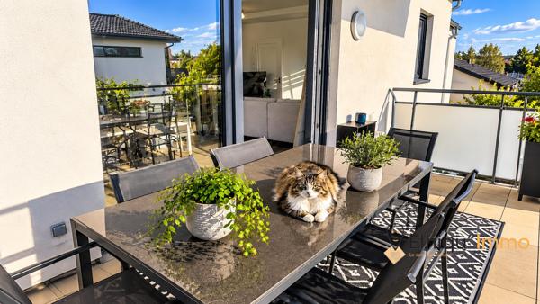 HURTIGHEIM - superbe F2 avec terrasse et garage