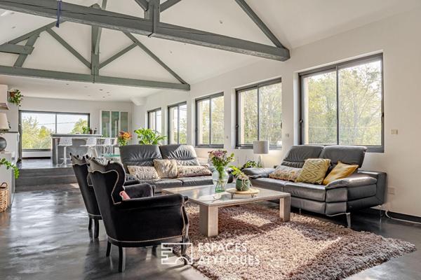 Loft au style brut et élégant