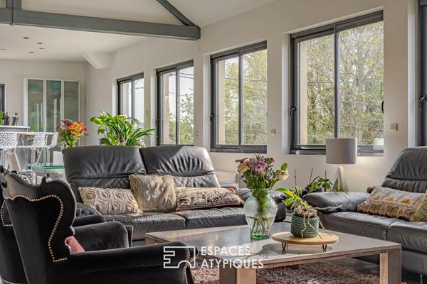 Loft au style brut et élégant