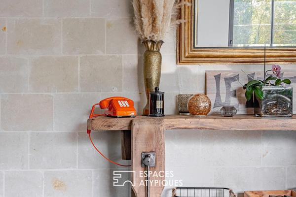 Loft au style brut et élégant