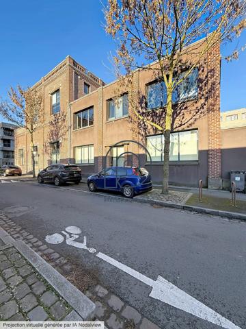 Lille – Euratechnologies : immeuble de bureaux indépendant de 1 318 m² avec 20 parkings