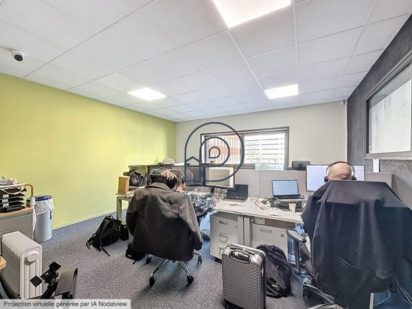 Lille – Euratechnologies : immeuble de bureaux indépendant de 1 318 m² avec 20 parkings
