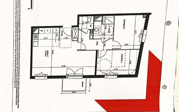 Appartement à louer    2 pièces •  Compiègne