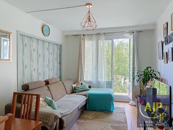 Appartement à vendre Nantes - 4 pièces, 63m² avec 2 chambre(s) à 135 000€ - AJP Immobilier Nantes Rond-Point de Rennes