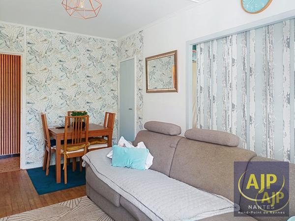 Appartement à vendre Nantes - 4 pièces, 63m² avec 2 chambre(s) à 135 000€ - AJP Immobilier Nantes Rond-Point de Rennes