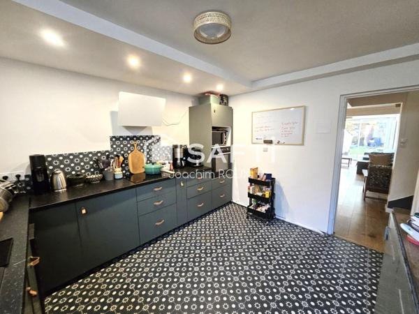 Maison 3 chambres, bureau et jardin