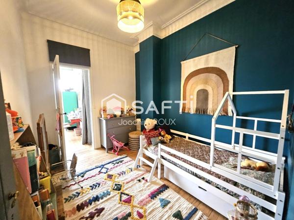 Maison 3 chambres, bureau et jardin