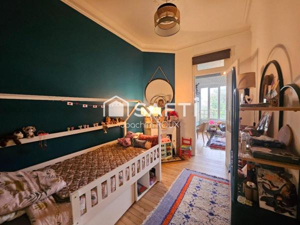 Maison 3 chambres, bureau et jardin