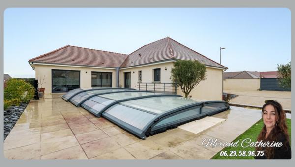 Villa plain-pied 145 m² - Piscine à Creney-près-Troyes