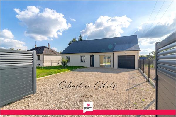 Soings en Sologne maison de plain-pied avec 3 chambres cellier et garage