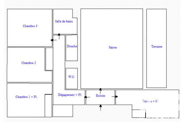 Appartement à vendre 5 pièces 94 m² Châtenay-Malabry