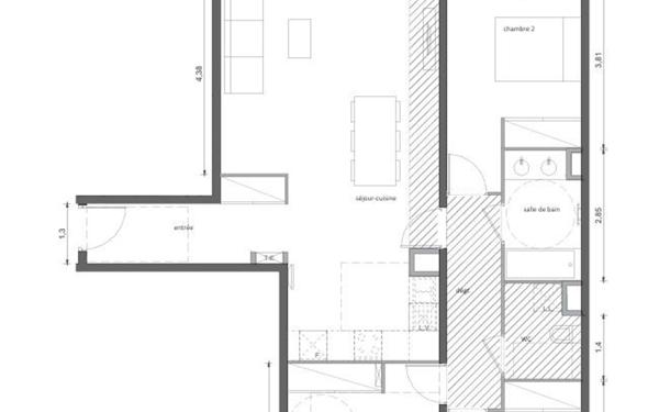 Appartement à vendre    4 pièces • 92,16 m2 Marseillan