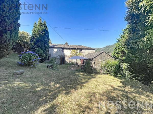 Mas cévenol de caractère avec 22 hectares, pierre sèche et vues panoramiques ? Saint Germain de Calberte
