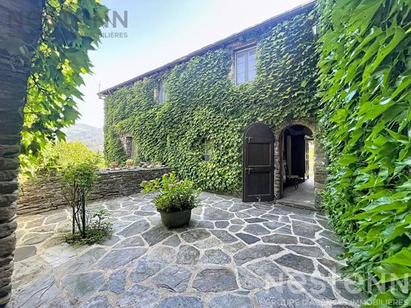 Mas cévenol de caractère avec 22 hectares, pierre sèche et vues panoramiques ? Saint Germain de Calberte